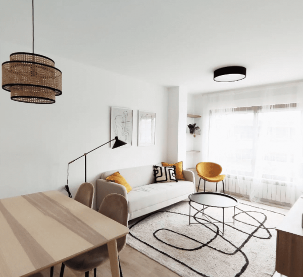 interiorismo piso piloto en vigo